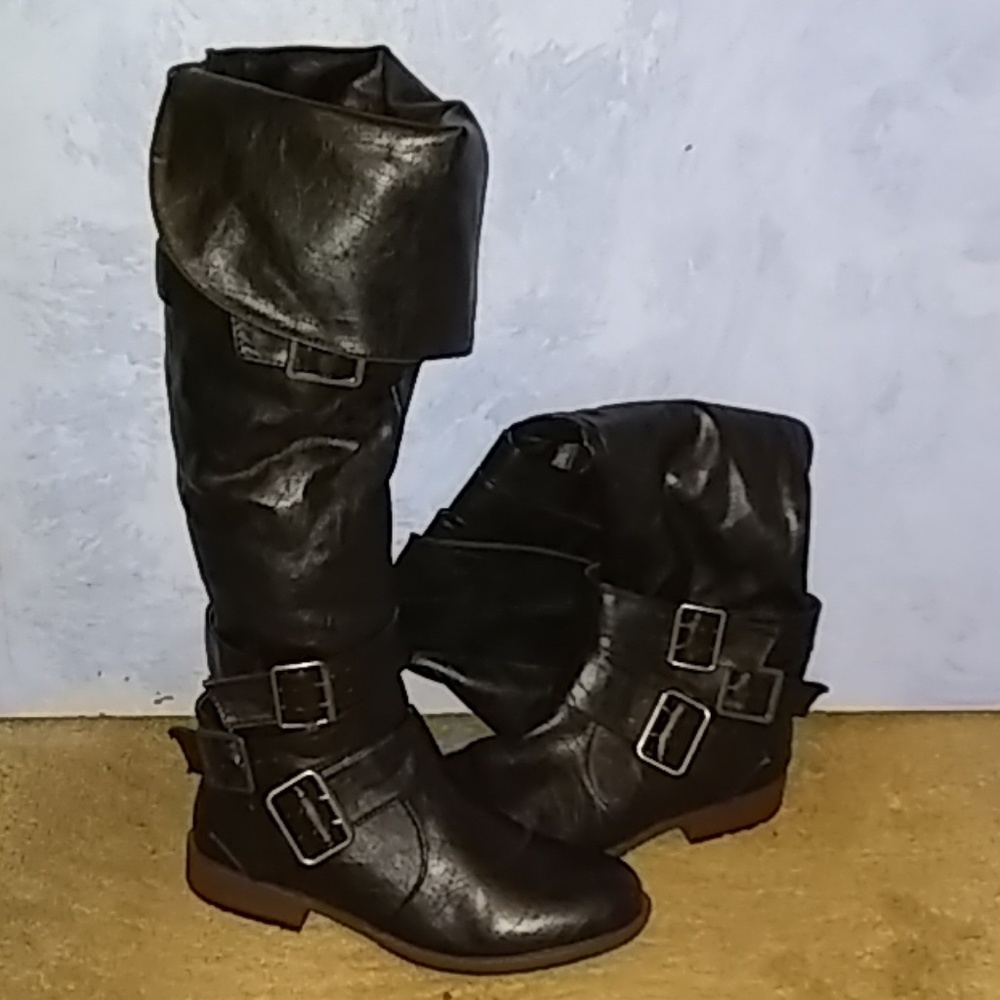Knee high boots